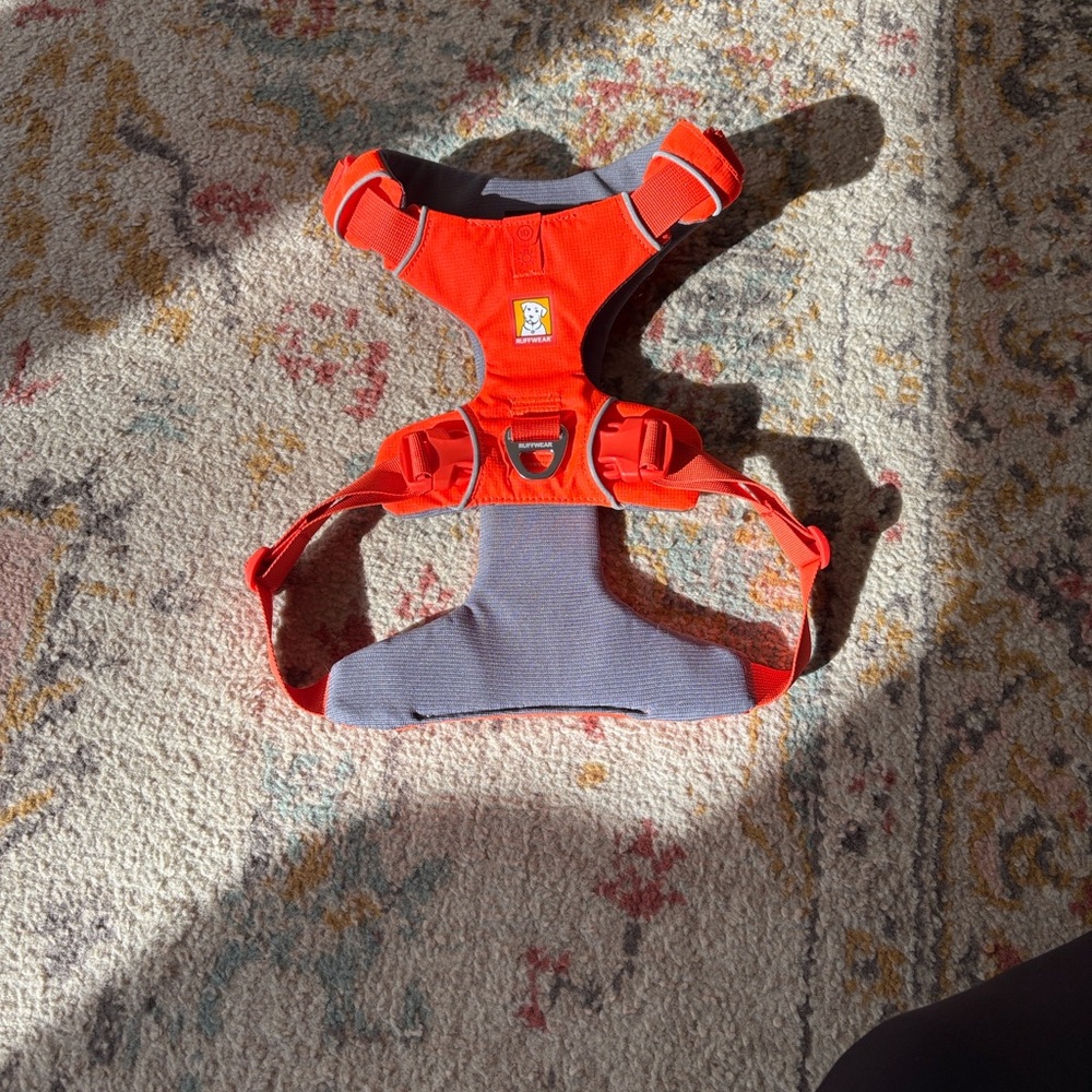 Ruffwear front range harness blaze orange medium